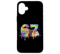 Kids Meme 67 Six 6 Seven 7 Icecream Drip Chaussures Filet de Volleyball Coque pour iPhone 16 Plus