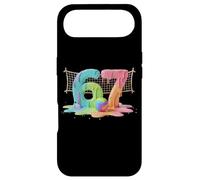Kids Meme 67 Six 6 Seven 7 Icecream Drip Chaussures Filet de Volleyball Coque pour iPhone Air