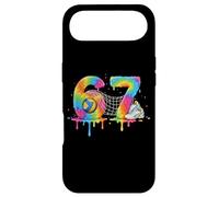 Kids Meme 67 Six 6 Seven 7 Icecream Drip Chaussures Filet de Volleyball Coque pour iPhone Air