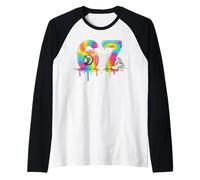 Kids Meme 67 Six 6 Seven 7 Icecream Drip Chaussures Filet de Volleyball Manche Raglan