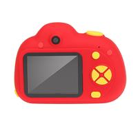 Kids Mini Digital Front Rear 8.0Mp Digital Sport Camera Photo Cadeau de No?l Matériel antichoc,Red