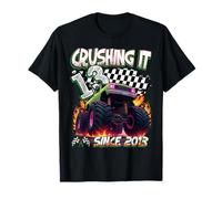 Kids Monster Truck 13 Year Old Boys 13th Birthday Since 2013 T-Shirt