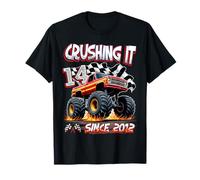 Kids Monster Truck 14 Year Old Boys 14th Birthday Since 2012 T-Shirt