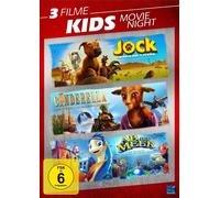 Kids Movie Night - Jock / Cendrillon / Ab ins Meer [3 DVD] NEUF/OVP