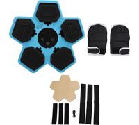 Kids Music Boxing Machine Fitness Interactive Smart Stanze Cible murale pour la maison intérieure Bleu