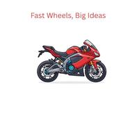 Kids NoteBook with motorcycle on front
