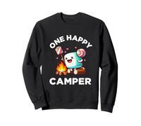 Kids One Happy Camper pour bébés et Petites Filles, Camping à la Guimauve Sweatshirt