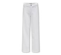 KIDS ONLY Femme Kogsylvie Clean Wide Leg White PIM Noos, Blanc., 152 EU