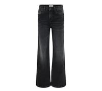 KIDS ONLY Fille Kogjuicy Life Wide Leg DNM Dcc369 Noos Pantalon, Noir Délavé, 134 EU
