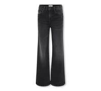 KIDS ONLY Fille Kogjuicy Life Wide Leg DNM Dcc369 Noos Pantalon, Noir Délavé, 164 EU