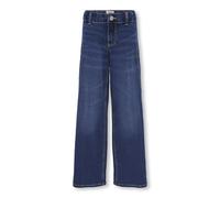 KIDS ONLY Fille Kogsylvie Clean Wde Leg DNM Bj13964 Noos Pantalon en Jean, Bleu Foncé Denim, 140 EU
