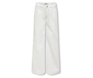 KIDS ONLY KOGCOMET Life Wide DNM GUO020 Noos, Jeans Fille, White,