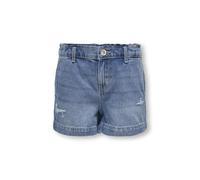 KIDS ONLY KOGCOMET Wide des Shorts DNM PIM006 Noos, Short en Jean Fille, Light Blue Denim,