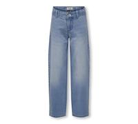 KIDS ONLY KOGSYLVIE Clean Wide Leg LB DNM PIM Noos Jeans, Light Blue Denim, 128 cm Fille