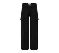 KIDS ONLY Pantalon Cargo Kogyarrow-vox STR PNT Noos pour Fille, Noir, 140