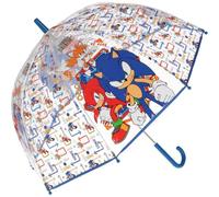 Kids Parapluie transparent cloche manuelle 46cm de Sonic, Couleur, único, décontracté