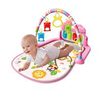 Kids Piano Kick Activity Gym - Piano Mat | Music Lights | Educational Play Mat Soft Tummy Time Sensory Cushion, Educational Infant Mat, for 0-12 Months Boys Girls Nursery