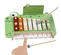 Kids Piano, Musical Educational Toy with Interactive Keys, Portable Game Hand Eye Coordination Skill Development for Preschool Boys Girls Home School, Size 28x17.5x5cm