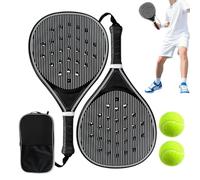 Kids Pickleball Paddle | Carbon Fiber Portable Non-Slip Ergonomic Paddle, Outdoor Pickleball | Multi-Age Grip for Women Men Adults Sports Games Practice Beach Park Garden School Vacation