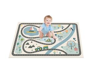 Kids Play Mat, Cartoon Floor Rug, Slip Proof Carpet