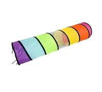 Kids Play Tunnel, Children Crawl Tent, Household Play Tunnel Tent with Frame, Portable Lightweight Indoor Outdoor Activity Tube for Crawling, Stimulating Plays, and Building Forts