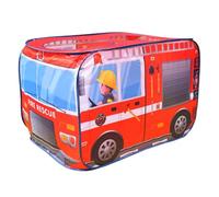 Kids Playhouse - Polyester 73x73x114cm 500g, Pop Out Playhouse, Large Capacity Design | Easy Setup No Tools, Indoor Outdoor Play, Cartoon for 2-4 Children, Fun Window, Bedroom, Garden, Backyard