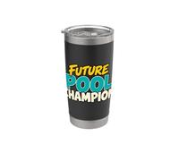 Kids Pool Champion : Billard pour jeunes joueurs Gobelet isotherme en acier inoxydable double paroi