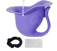 Kids Potty Training Toilet - 7.68 Inches Portable Child Potty | Fish Shape Toilet Seat - PP Compact Travel Pottÿ With Cushion And Anti Slip Design For Home Bathroom RV And Outdoor Use