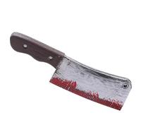 Kids Prank Props - 1x Realistic Bloody Knife Prop | 11.8 Inch Simulation Realistic Looking Fake Cutter Toy | Craftsmanship Party Props Costume Accessories, Horror Prank Toy , Party Supplies Favors