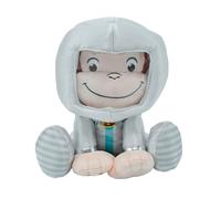 KIDS PREFERRED Curious George Astronaute anim en peluche singe Joli cadeau en peluche qui fait du son en poussant la patte et en le regardant