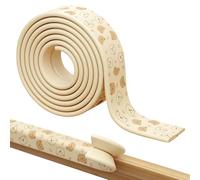 Kids Proofing Corner Guards - 6.5ft Soft Edge Cushion Protectors for Desk Fireplace Countertop | Safety Foam for Furniture, Cabinets, Stairs, Living Room, Bedroom, Playroom, Home Protection