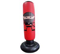 Kids Punching Bag, Inflatable Boxing Toy, 21.65x64.96 inch Stable Stand Fitness & Puncture Resistant Design, Sturdy Punch Bags for Children, Active Play Equipment to Boys and Girls
