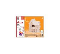 Marabu 0317000000012 Kids 3D Puzzle en Bois 33 pièces, env. 16 x 20 cm, Marron