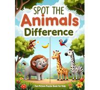 Kids Puzzle -Vol 1: Spot The Animals Difference