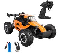 Kids RC Truck - Mini Offroad Crawler, REMOTE RACER 2,4 GHz | Véhicule d'action rechargeable de passe-temps, modèle de dérive électrique à couple élevé, voiture -cour de cascades all -terrestres.