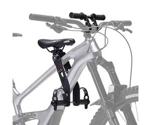 Kids Ride Shotgun - Combo Selle Enfant & Guidon - Montage à l'avant, pour Enfant de 2 à 5 Ans, Compatible avec la Plupart des VTT récents pour Adultes (Quick Release Seat Combo)