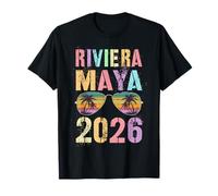 Kids Riviera Maya 2026 Vacation Surfer Trip Famille Toutes Filles T-Shirt