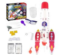 Kids Rocket, Space Building Toy, Educational Science Kit, Hands-on Learning Activity, Colorful Interactive Design, 1 Set Multicolor for Boys Girls Ages 3+ Birthday