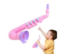 Kids Saxophone Toy - Early Educational Toy, Music Simulation Saxophone for Development, Interactive Auditory Accessory, Home Piece with Multi-Color Key, Performance Kit for Playing and Learning