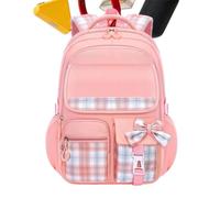Kids School Backpack Waterproof Adjustable VBreathable Smooth Zipper | Aesthetic School Bag Child Backpack for Teen Student Elementary Classroom Travel Outdoor Hiking Beach