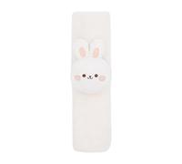 Kids Seat Belt Cushion, Soft Sherpa Strap Protector, Hook and Loop Closure, Cute Plush Design, Comfortable Neck Support, Stylish and Playful, Made from Plush Material, 9.44in