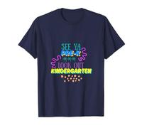 Kids See Ya Pre-K Look Out Maternelle remise de diplôme préscolaire T-Shirt