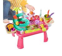 Kids Sensory Play Sink, Running Water Table Toy, Garden Beach Activity