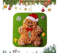 Kids Sewing Kit - Easy Creative Christmas Theme Crafts, Débutant Embroidery Set, Fun Diy Learning Activity, Holiday Needlework Toy Project | Pour Filles Garçons Fête D'anniversaire De 4 À 1