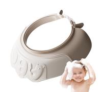 Kids Shower Cap, Double Layer Bath Hat, Adjustable Waterproof Design, Shampooing and Hair Washing Protection, Eye and Ear Guard, Comfortable, Sturdy Accessory for Children