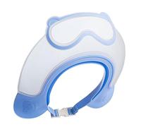 Kids Shower Cap - Waterproof Adjustable Shampoo Shield, Ear Protection Bath Hat | Anti Water Splash Hair Washing Cap for Children, Bathing Safety, and Daily Hygiene Use