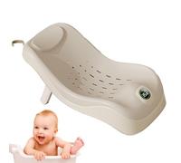 Kids Shower Seat, Adjustable Height Bath Chair with Smart Temperature Sensing, Soft Bath Support, Ergonomic Arc Design Shower Seat for Boys and Girls, Safe and Comfortable Bath Time Accessory