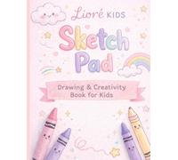 Kids Sketchbook: Large 8.5x11 Blank Drawing Book for Creativity & Practice: Perfect for Doodling, Drawing, & Coloring Practice | 80+ Pages | Ideal Gift for Kids