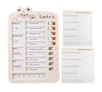 Kids Sliding Chore Chart - Children Study Sliding Chore Chart, Reusable Task Checklist | sVisual Schedule Routine Planning Board Boys Girls Planner | Goal Tracker For Home School Birthday