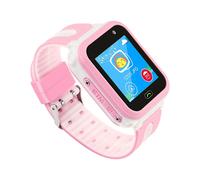 Kids Smart Watches avec GPS Tracker appel pour garçons filles Montre-bracelet numérique, Sport Smart Watch, IP67 résistant à l'eau Smartwatch, Rose